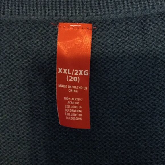 Vintage Christmas Sweater Vest  - Picture 4 of 5